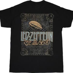 Led Zeppelin Live At The Forum New Black T Shirt